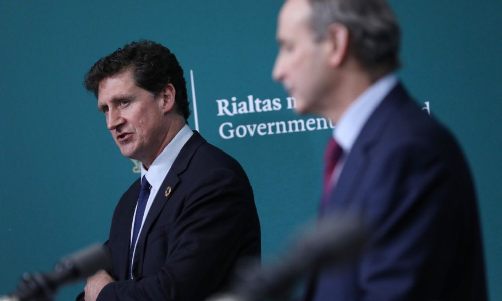 Minister for Transport Eamon Ryan TD launches the National Development Plan.