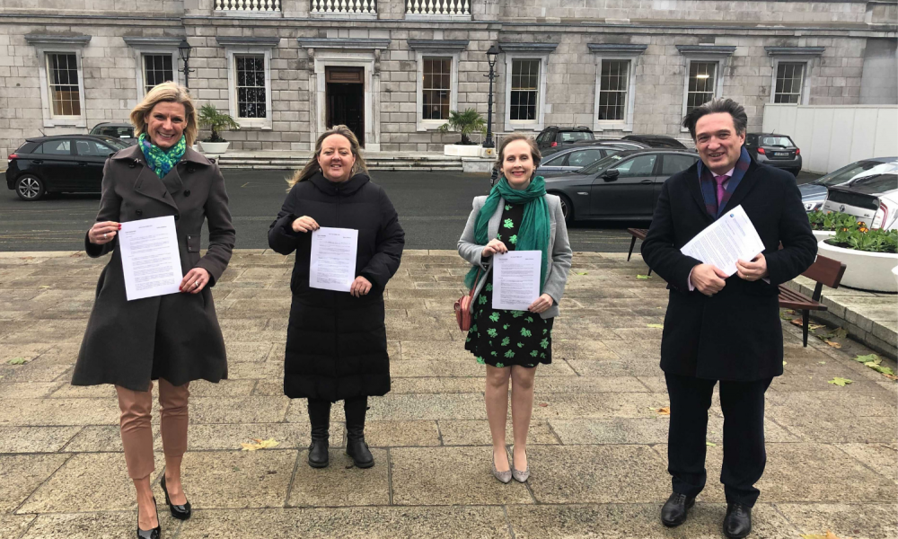 Senators Pippa Hacket, Roisin Garvey, Pauline O'Reilly and Vincent P Martin bring a motion to the Seanad calling for Ireland to accede to the Antarctic Treaty