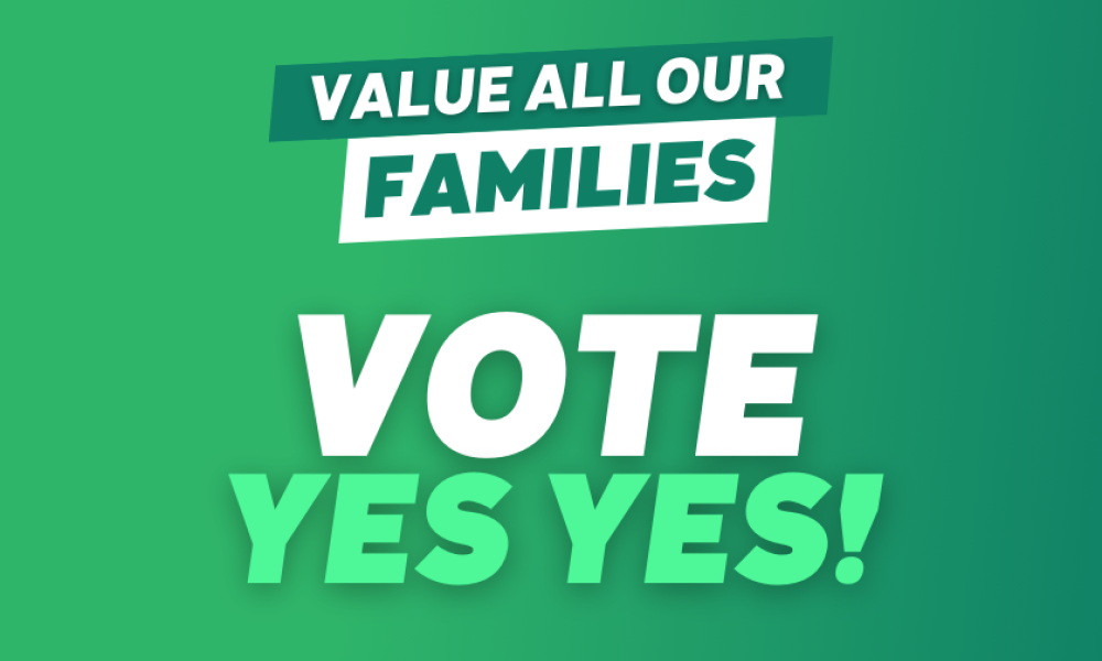 Value All Our Families Slogan