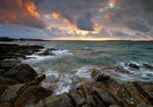 Irish coast - stock image