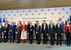 Malcolm Noonan at a Ministerial Conference marking 30 years of the Natura 2000