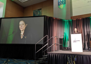 Catherine Martin at the Dublin Climate Summit