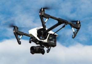 Drone in the air