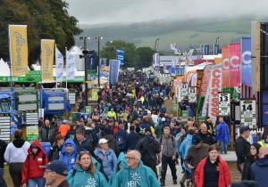 Large crowds attending the Ploughing Championships