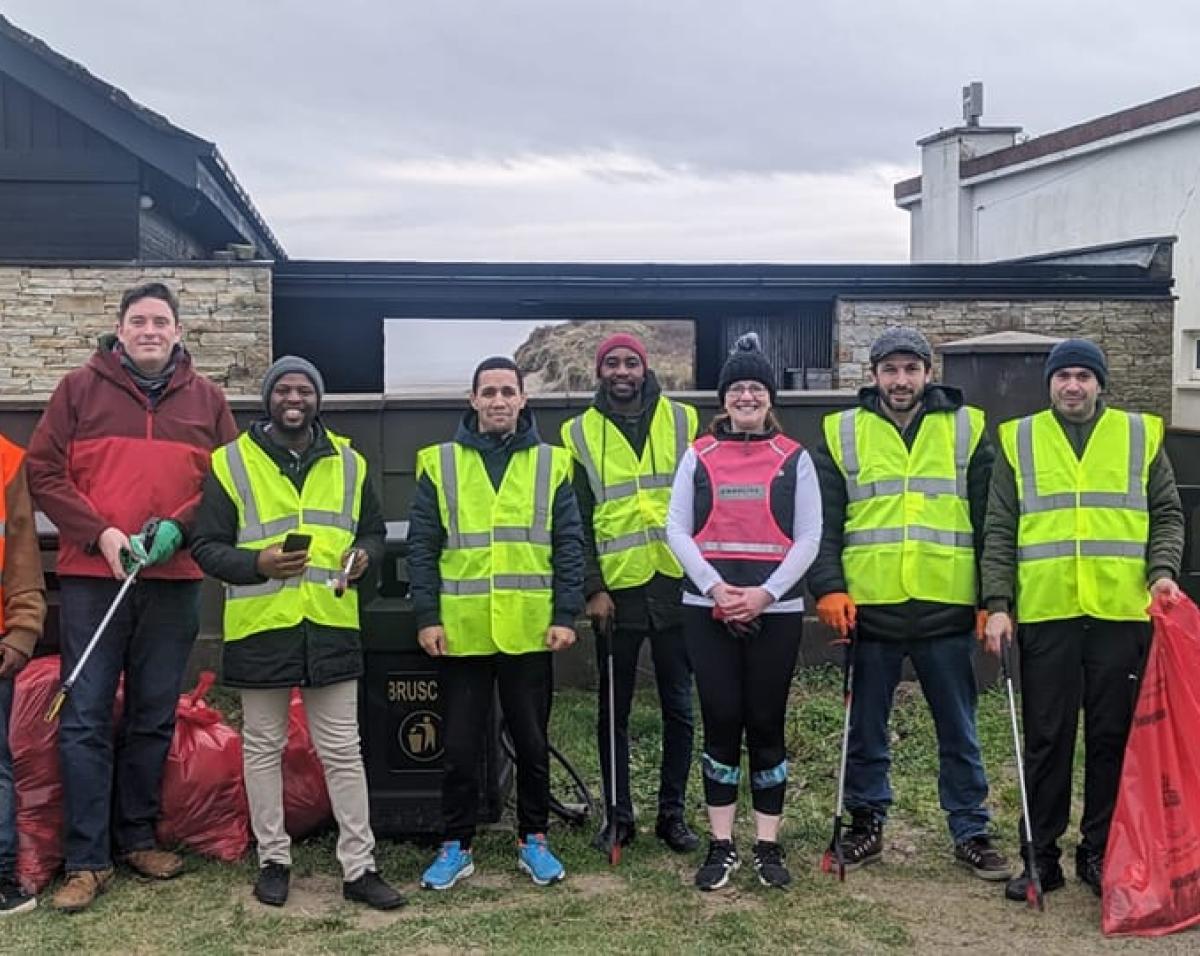 Louth litter pick